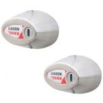 Lot de 2 serrures antivols / cadenas daken noval pour vhicule utilitaire - fermeture automatique