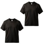 Lot de 2 t - shirts femme 100% coton manches courtes col rond doux et respirant coupe ample et confortable ...