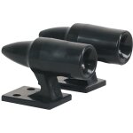 Lot 2 sifflet ultrason anti gibier fixation adhesive auto moto camion 881