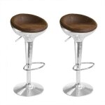 Lot de 2 tabourets de bar design vintages - aviator - designetsamaison