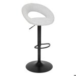 Lot de 2 tabourets de bar sasha gris - atmosphera cr�ateur dint�rieur