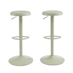 Tabouret holy métal vert amande mat Tabouret holy métal vert amande mat