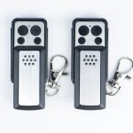 Lot de 2 tlcommandes de portail pour avidsen 114253 104257 104251 compatible avec la marque avidsen ...