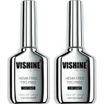 Lot de 2 top coat gel 16ml ?nouvelle formule sans t. p. o vernis � ongles semi - permanents ultra brillant ...
