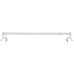 Lot de 2 tringles extensible de 50  80 cm blanc tringles autobloquantes sans perage fixvit