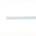 Lot de 2 tringles extensibles rondes blanc - taille l 40 a 60 cm