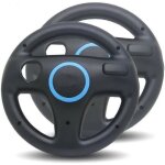 Lot de 2 volants de course noir pour manette wiimote sur console nintendo wii Lot de 2 volants de course noir pour manette wiimote sur console nintendo wii