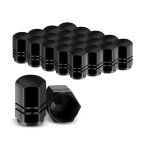 Bouchons de valve de pneu - métal - lot de 20 - universels - pour voiture suv et vélo Bouchons de valve de pneu - métal - lot de 20 - universels - pour voiture suv et vélo