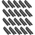 Lot de 20 colliers de serrage en plastique de 19 mm pour cadre de serre tube de tuyau en abs clips de ...