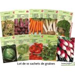 Lot 20 paquets graines l�gumes potager jardin ouvr