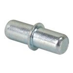 Taquets  enfoncer - cime - lot de 20 - acier gris - diamtre 5 mm - pour tagre en bois