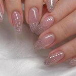 Lot de 24 faux ongles press on nails french tip on nails à pointes courtes rondes en forme damande avec ... Lot de 24 faux ongles press on nails french tip on nails à pointes courtes rondes en forme damande avec ...