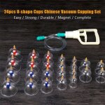 Lot de 24 tasses ventouses pompe médicale chinoise sous vide thérapie - divers - fonctionnement sans ... Lot de 24 tasses ventouses pompe médicale chinoise sous vide thérapie - divers - fonctionnement sans ...