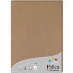 Clairefontaine pollen papier kraft a4 - 25 feuilles - 210 g / m� - kraft naturel