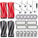 Lot de 28 accessoires pour robot aspirateur roborock qrevo curv / qrevo edge accessoires de rechange ...