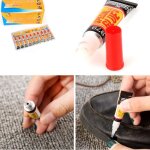 Super colle liquide - glue - lot de 2 tubes - 2g - s�chage rapide - polyvalente toutes surfaces