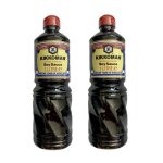 Kikkoman - lot 2x sauce soja sale kikkoman - bouteille 1l