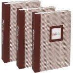 Lot 3 albums photo elements 300 pochettes 10x15 - brun 10x15 cm