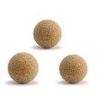 Lot de 3 balles de babyfoot out2play o2p - beige - 36x1x1 cm