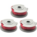 Lot de 3 bobines de fil de rechange 5306 - 20 pour coupe - bordures gardena turbo trimmer art 8844 et ...