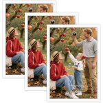 Lot de 3 cadres photo 20x30 cm blanc pour une ambiance lumineuse et apaisante cadre photo