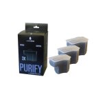 Lot de 3 cartouches anti - calcaires purify smart dorigine centrale vapeur fer  repasser 606. 7830. ...