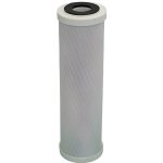 Lot de 3 cartouches charbon actif + sdiment 5 microns pour porte filtre 10 pouces