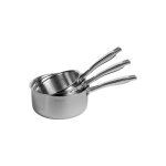 Lot de 3 casseroles tripli 16 / 18 / 20 cm - baumalu