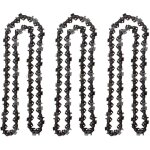 Gt garden - lot de 3 chanes 66 maillons pour trononneuse