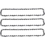 Lot de 3 chanes de trononneuse 14(35cm) 3 / 8lp 50 maillons dentranement compatibles avec husqvarna ...