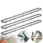 Chaînes de tronçonneuse - folaya - lot de 3 - 18 pouces (45 cm) - 62 maillons - faible rebond Chaînes de tronçonneuse - folaya - lot de 3 - 18 pouces (45 cm) - 62 maillons - faible rebond