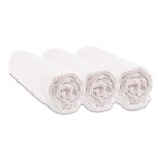 Lot de 3 draps housse coton bio 70x140 blanc - easy dort - draps housse - bébé - fille - rectangulaire ... Lot de 3 draps housse coton bio 70x140 blanc - easy dort - draps housse - bébé - fille - rectangulaire ...