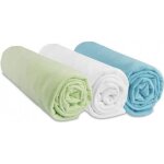Lot de 3 draps housse jersey coton 70x140 garçon - easy dort - mixte - vert - rectangulaire Lot de 3 draps housse jersey coton 70x140 garçon - easy dort - mixte - vert - rectangulaire