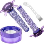 Lot de 3 filtres de rechange pour aspirateur dyson v7 v8 aspirateur animal extra sv25 sv37 num�ro de ...