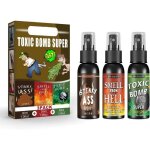 Lot de 3 flacons de bombes malodorantes - jouet � farter - spray pup - odeur de - odeur d odeur de bombe ...