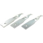 Lot de 3 mches ou forets pour le percement et la conduite des cbles de guidage pour tondeuses robots ...