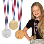 Lot de 3 médailles de podium boland - or argent bronze - jouets sport fête anniversaire enfant mixte Lot de 3 médailles de podium boland - or argent bronze - jouets sport fête anniversaire enfant mixte