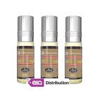 Musc parfum - al rehab - al fares - 3 x 6ml - bois� aromatique - pour homme