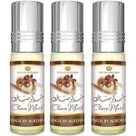 Lot de 3 muscs parfums choco musk de al rehab - 6ml notes: vanilla chaud chocolat sucr[330]
