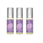 Musc parfum - al rehab - sandra - 3x6ml - oriental floral - notes fleuries - vanille