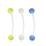 Lot 3 piercings nombril grossesse cosima fluo bébé maternité longue barre bioflex acrylique lovepiercing ... Lot 3 piercings nombril grossesse cosima fluo bébé maternité longue barre bioflex acrylique lovepiercing ...