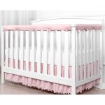 Lot de 3 protection de rail de berceauprotge - bords de lit bb protection de dentition pour bb(rose) ...