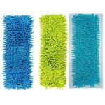 Lot de 3 recharge pour balai frange microfibre Lot de 3 recharge pour balai frange microfibre