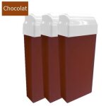 Lot de 3 recharges cartouches cire épilation chocolat Lot de 3 recharges cartouches cire épilation chocolat