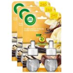 Lot de 3 recharges diffuseur d�sodorisant electrique huiles essentielles vanille duopack