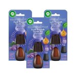 Air wick lot de 3 recharges diffuseur d�sodorisant d?huiles essentielles brume parfum�e lavande et jacinthes ...