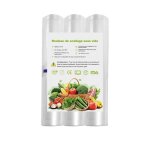 Lot de 3 rouleaux de sacs sous vide alimentaire 20 x 500 cm - sans bpa - compatible toutes machines sous ...