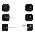 Lot de 3 serrure frigo avec code cadenas frigo pour enfants adhésive verrou pour porte frigo pour fenêtres ... Lot de 3 serrure frigo avec code cadenas frigo pour enfants adhésive verrou pour porte frigo pour fenêtres ...