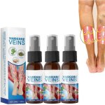 Lot de 3 sprays de traitement des varices pour la gurison des varices pour amliorer la circulation ...