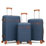 Lot de 3 valises polypropylène travel light - lys paris 2561 / 3 Lot de 3 valises polypropylène travel light - lys paris 2561 / 3